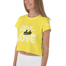 Load image into Gallery viewer, All-Over Print Crop Tee