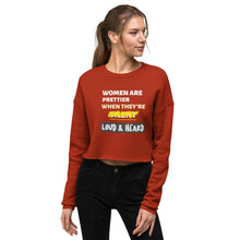 Load image into Gallery viewer, Crop Sweatshirt